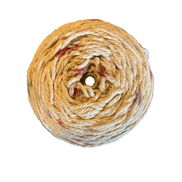 New Cone Peaches & Cream Yarn Panorama Color 100% Cotton 15.6 Ounce Weight - Picture 3 of 3